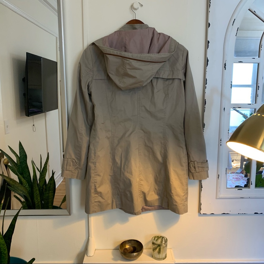 Zara Button Up Basic Trench - image 5